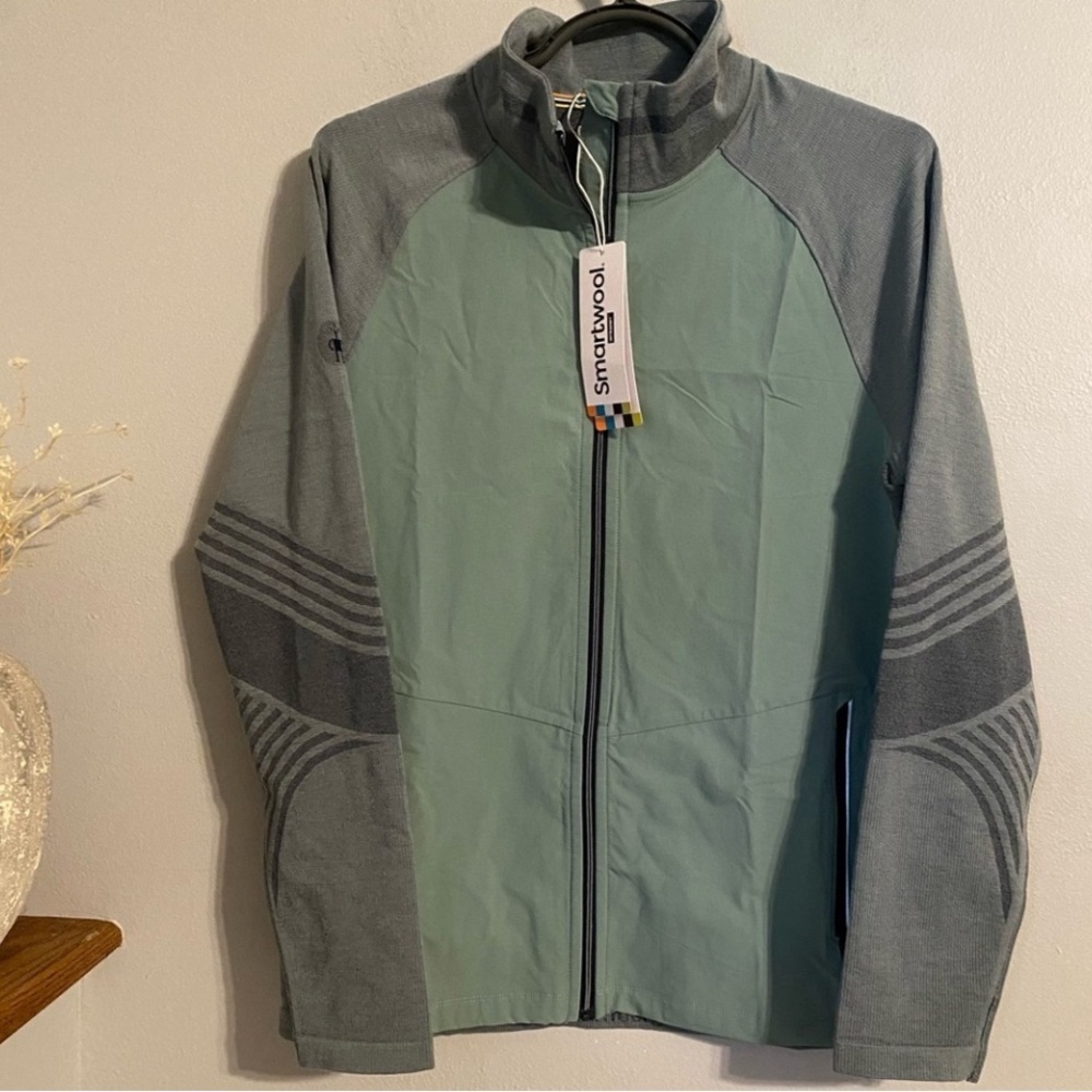 Mens NWT Smartwool Intraknit Active Jacket Sz M